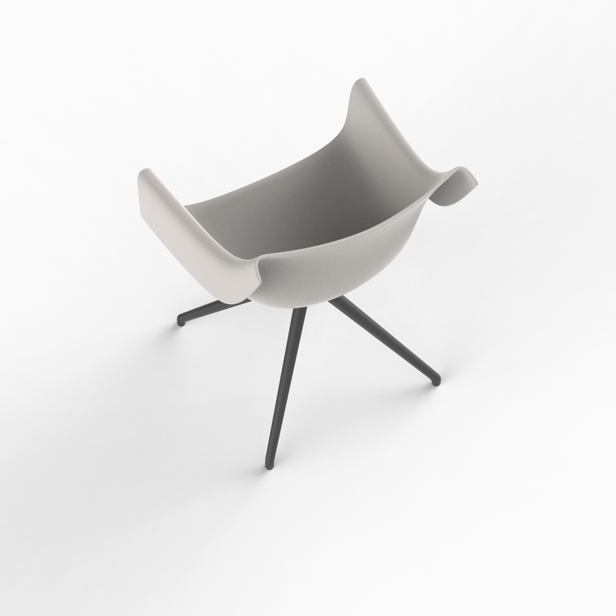 Vondom Manta outdoor indoor designer swivel chair (9) 